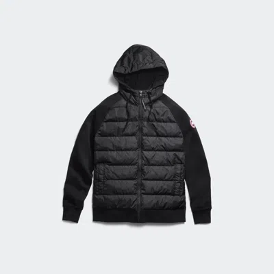 Canada Goose Hybridge® Huron Full Zip Hoodie In Black