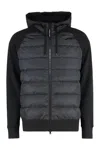 Canada Goose Men's Hybridge Huron Full-zip Hoodie In Black - Noir