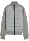 Canada Goose Hybridge Huron Full-zip Jacket Stone Heather In Gray