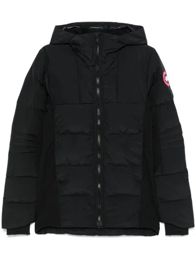 Canada Goose Hybridge Down Jacket In Black