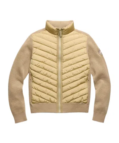 Canada Goose Hybridge Knit Jacket In Neutral