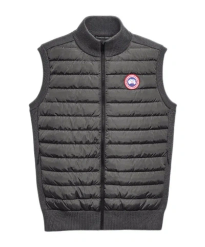 Canada Goose Hybridge Knit Vest In Gray