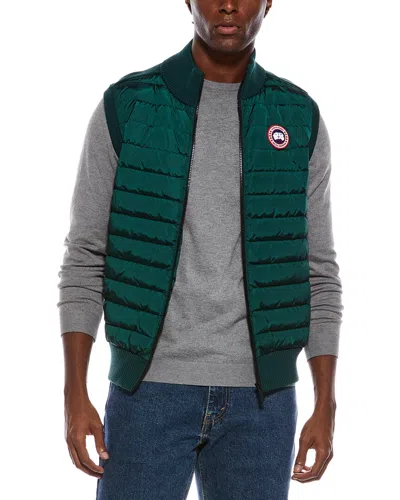 Canada Goose Hybridge Knit Wool Vest In 9848