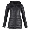 Canada Goose Hybridge Lite Hooded Down Jacket In Black Polyamide In Black