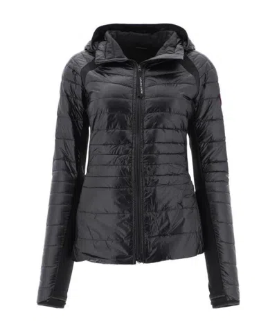 Canada Goose Hybridge Lite Hooded Jacket In Black