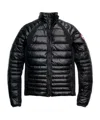 Canada Goose Hybridge Zip-front Jacket In Black