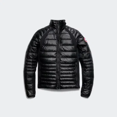 Canada Goose Hybridge Zip-front Jacket In Black