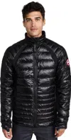 Canada Goose Padded And Quilted Nylon Jacket In Black