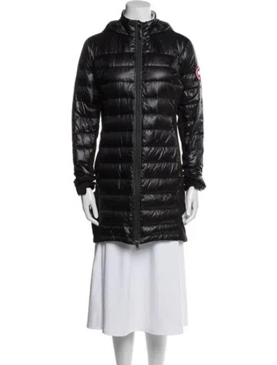 Pre-owned Canada Goose Hybridge Lite Nylon Down Jacket In Black