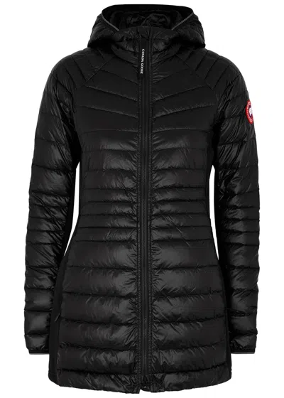 Canada Goose Hybridge Lite Quilted Shell Coat In Black