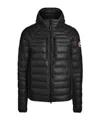 Canada Goose Black Hybridge Lite Padded Jacket In Black