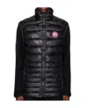 Canada Goose Hybridge Lite Tech Waistcoat Down Jacket In Black