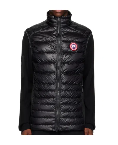 Canada Goose Hybridge Lite Tech Waistcoat Down Jacket In Black