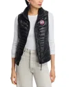 Canada Goose Hybridge Lite Quilted Ripstop Down Vest In Black