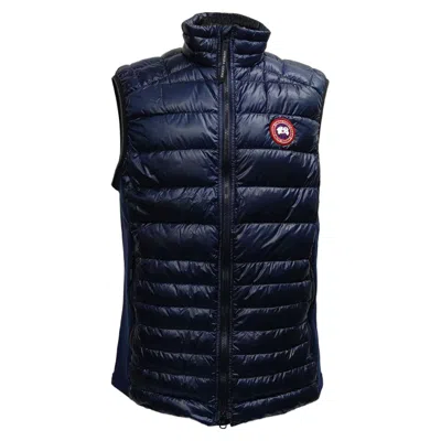 Canada Goose Hybridge Lite Vest In Navy Blue Nylon