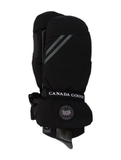 Pre-owned Canada Goose Hybridge Mitt W/tags In Black