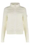 Canada Goose Womens Cottongrass-linaigrette Hybridge Padded Wool-down Jacket Xs In White