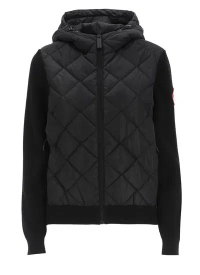 Canada Goose Hybridge Quilted Jacket In Black