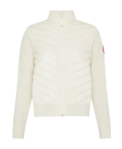 Canada Goose Hybridge Short Down Jacket In White