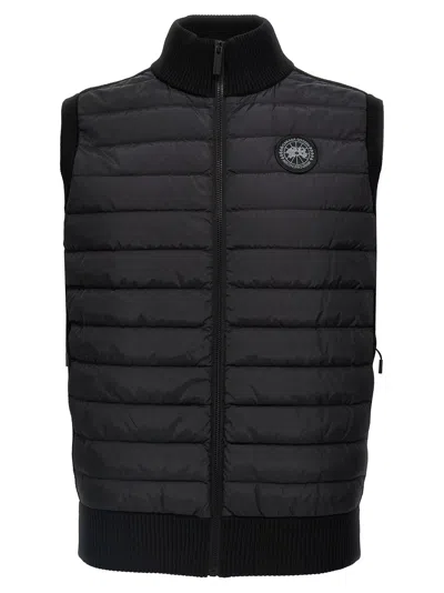 Canada Goose Hybridge Vest In Black