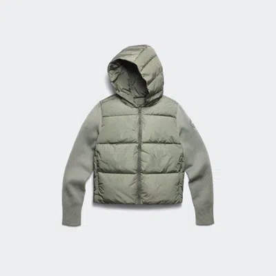 Canada Goose Hybridge® Wide Quilt Knit Hoodie Tonal Disc In Multi