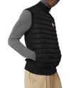 Canada Goose Knit Quilted Ribbed Sleeveless Vest