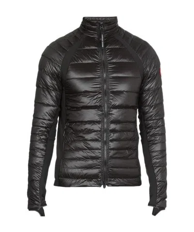 Canada Goose Hybridge Zip-front Jacket In Black