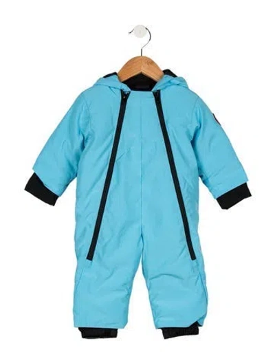 Pre-owned Canada Goose Babies' Infants Boys' Lamb Snowsuit W/tags In Blue
