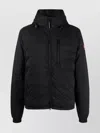 Canada Goose Insulated Jackets Featuring Hood And Pockets In Blue