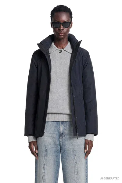 Canada Goose Iva Parka In Blue