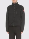 Canada Goose High Neck Down Jacket With Zip Pockets In Black