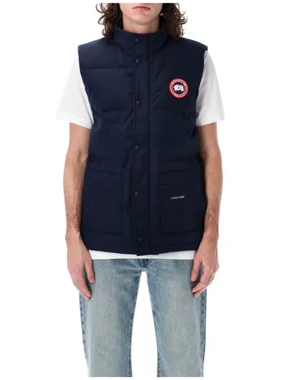 CANADA GOOSE SUIT VEST CANADA GOOSE MEN COLOR NAVY,G71275045