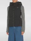 Canada Goose Quilted Hooded Sleeveless Gilet In Black
