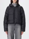 Canada Goose Cropped Puffer Jacket With Concealed Zipper In Black