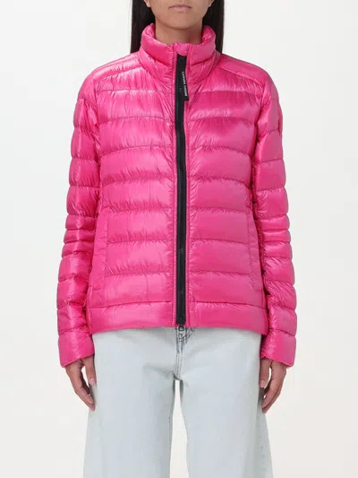 Canada Goose Jacket  Woman In Pink