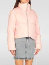 Canada Goose High-collar Long-sleeved Down Jacket In Pink