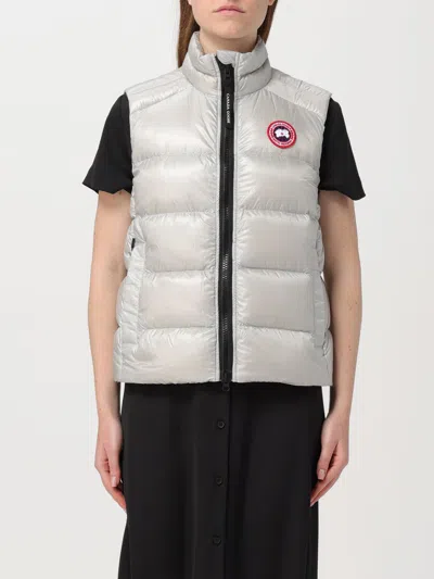 Canada Goose Jacket  Woman In Silver