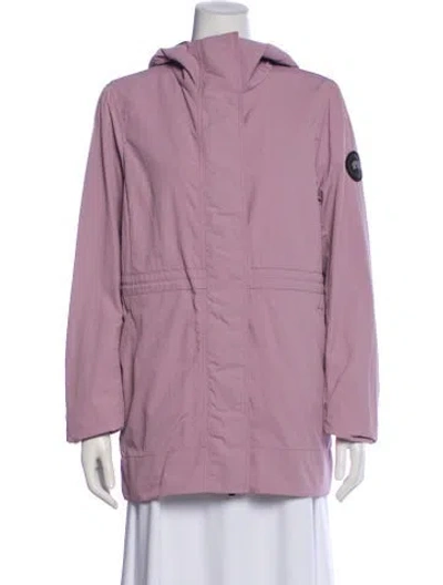 Pre-owned Canada Goose Jacket In Purple