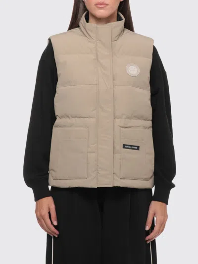 Canada Goose Jacket Woman In Metallic