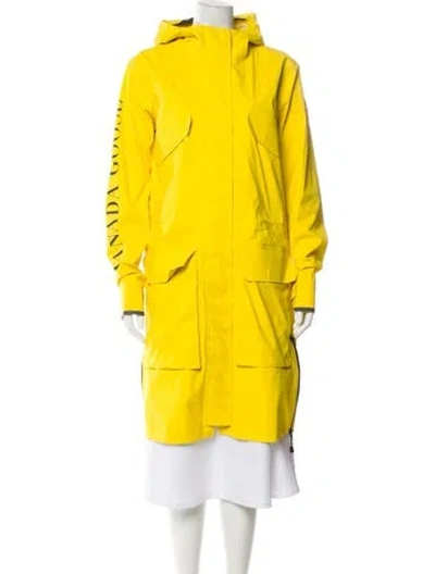 Pre-owned Canada Goose Jacket In Yellow