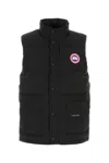 Canada Goose Black Polyester Blend Freestyle Sleeveless Down Jacket In Black