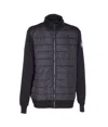 Canada Goose High Neck Padded Jacket With Zipped Pockets In Black