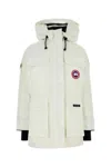Canada Goose Hooded And Long-sleeved Pie Overcomes In White
