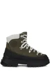 Canada Goose Journey Leather Trekking Boots In Khaki