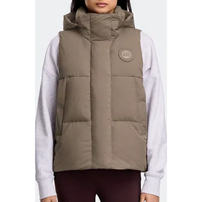Canada Goose Junction 750 Fill Power Down Puffer Vest In Green