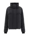 Canada Goose Junction Cropped Puffer Jacket In Black