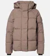Canada Goose Junction Down Parka With Removable Hood In Brown