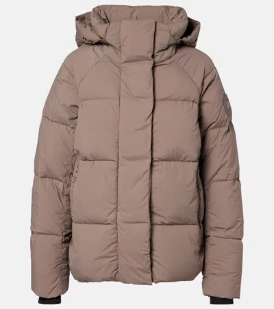 Canada Goose Junction Down Jacket In Brown