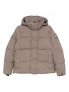 Canada Goose Junction High-neck Quilted Parka In Brown