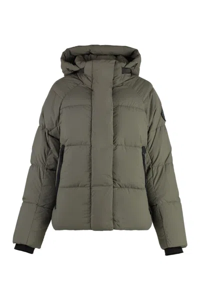 Canada Goose Junction Lightweight Water-repellent Puffer Jacket In Green